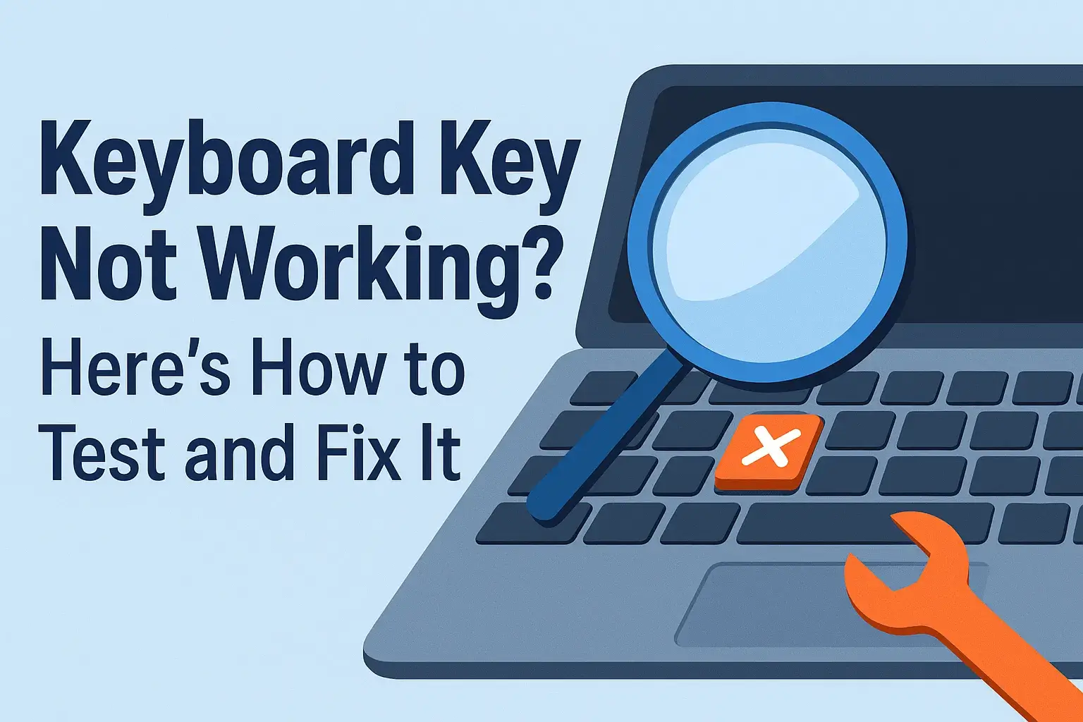keyboard repair and testing guide